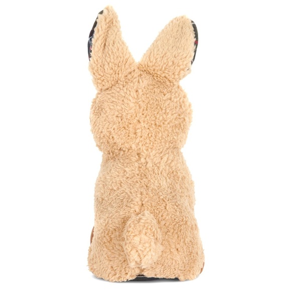 Barbour Dog Toy Rabbit Plaid Stuffed Logo Squeaker Dog Toy 🐾Best Friend - Picture 7 of 10